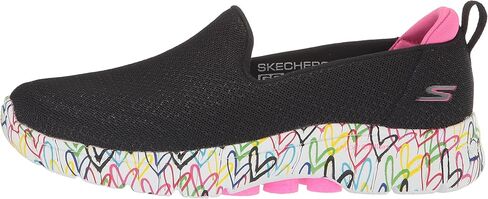 حذاء رياضي Go Walk 6-Iconic Hearts للنساء من Skechers in Kuwait