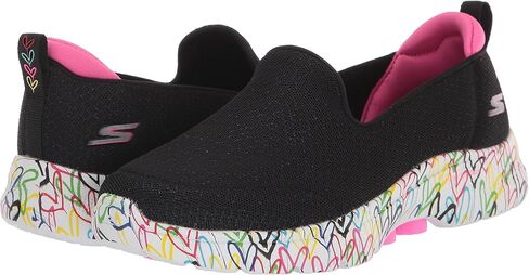 حذاء رياضي Go Walk 6-Iconic Hearts للنساء من Skechers in Kuwait