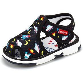 Baby Boy Girl Summer Sandals Infant Squeaky Shoes Lightwight Non-Slip Toddler First Walkers in Saudi Arabia