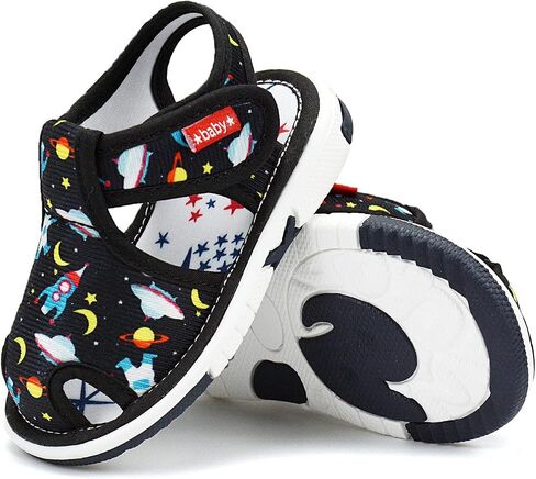 Baby Boy Girl Summer Sandals Infant Squeaky Shoes Lightwight Non-Slip Toddler First Walkers in Kuwait