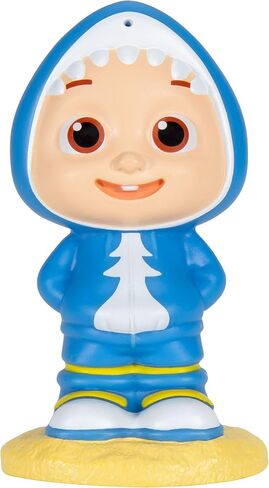 CoComelon Official Bath Squirters, Featuring JJ Character Toy (4" Tall) and 2 Sharks (4" Wide), Bath Time Fun Playset - Character Toys for Babies, Toddlers, and Kids in Saudi Arabia