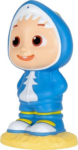 CoComelon Official Bath Squirters, Featuring JJ Character Toy (4" Tall) and 2 Sharks (4" Wide), Bath Time Fun Playset - Character Toys for Babies, Toddlers, and Kids in Saudi Arabia