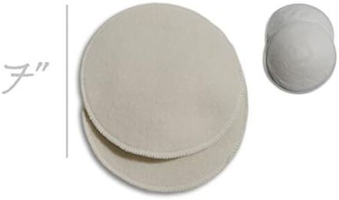 Merino Wool Nursing Pads, Style Softline, Regular Thickness, 5 in. Diameter in Saudi Arabia