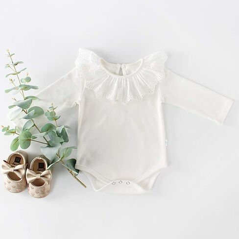Askwind Baby Girls Knit Striped Polka Dot Romper Cute Strap Sleeveless Jumpsuit Bodysuit in Saudi Arabia