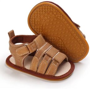 SOFMUO Baby Boys Girls Closed-Toe Sandals Breathable Athletic Soft Sole Anti-Slip Infant Summer Toddler Beach Walking Shoes in Saudi Arabia