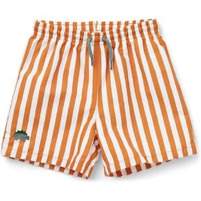 LDIOIF الأولاد ملابس السباحة جذوع سريعة الجافة بحر الرياضة سروال سباحة قصير طفل صبي ملابس السباحة مخطط ثوب السباحة مجلس قصيرة 0-9 سنة in Kuwait