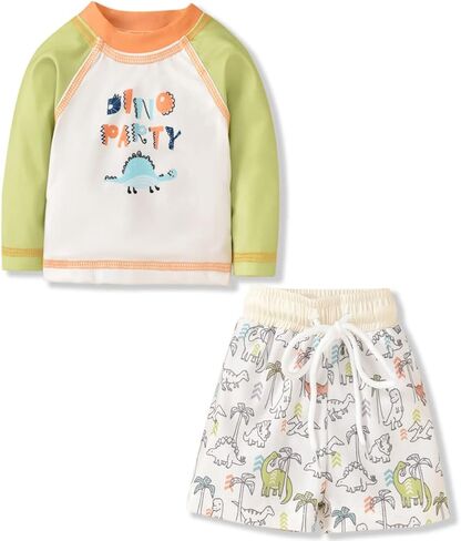 Aalizzwell Infant Baby Boy Long Sleeve Bathing Suit in Saudi Arabia