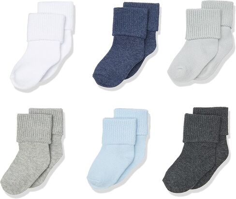 Luvable Friends Unisex Baby Newborn and Baby Socks Set in Saudi Arabia