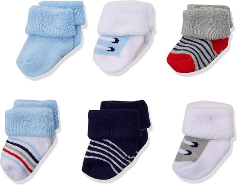 Luvable Friends Unisex Baby Newborn and Baby Socks Set in Saudi Arabia