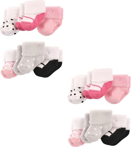 Luvable Friends Unisex Baby Newborn and Baby Socks Set in Saudi Arabia