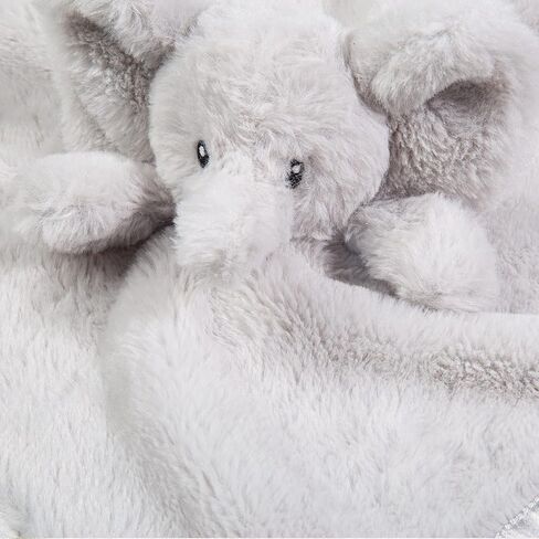 بطانية BEILIMU Baby Bear Security بطانية ناعمة من Minky Baby Lovey Animal Plush هدية محببة للجنسين للأطفال الصغار والأولاد والبنات، 14 بوصة (بني فاتح) in Kuwait