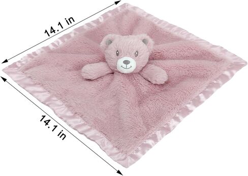 بطانية BEILIMU Baby Bear Security بطانية ناعمة من Minky Baby Lovey Animal Plush هدية محببة للجنسين للأطفال الصغار والأولاد والبنات، 14 بوصة (بني فاتح) in Kuwait