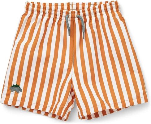 LDIOIF الأولاد ملابس السباحة جذوع سريعة الجافة بحر الرياضة سروال سباحة قصير طفل صبي ملابس السباحة مخطط ثوب السباحة مجلس قصيرة 0-9 سنة in Kuwait