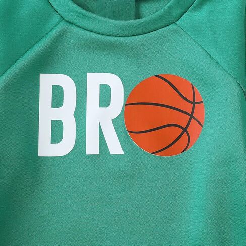 OPAWO طفل رضيع الفتيان الرياضة بلوزات كرة السلة كرة القدم البيسبول كرة القدم إخوانه الجرافيك البلوز الرضع قمم تي شيرت 9M-3T in Kuwait