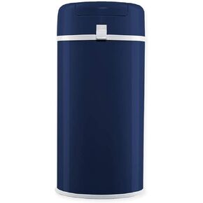 Bubula Premium Steel Diaper Waste Pail with Air Tight Lid and Lock, Navy in Saudi Arabia
