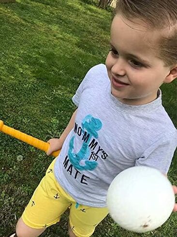 Funnymore Toddler Boy Cotton Summer Short Sleeve T-Shirt and Short Set in Saudi Arabia