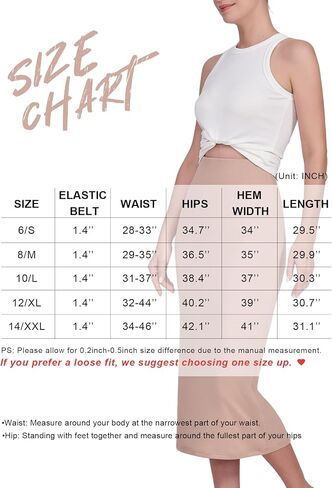 POSHDIVAH Women's Maternity Skirt Over The Belly Midi High Waisted Solid Stretchy Pregnancy Pencil Skirt in Kuwait