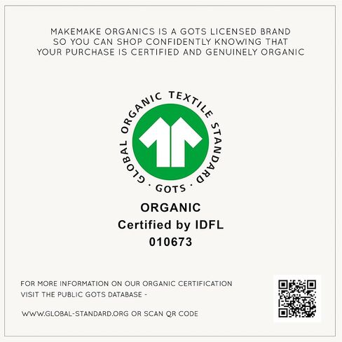 كيس وسادة للأطفال الصغار من Makemake Organics (مجموعة من 2) كيس وسادة من القطن العضوي المعتمد من GOTS - فائق النعومة ومسامي يناسب مقاس 13 × 18 للأولاد والبنات محايد للجنسين (14 بوصة × 19 بوصة، بلوم) in Kuwait