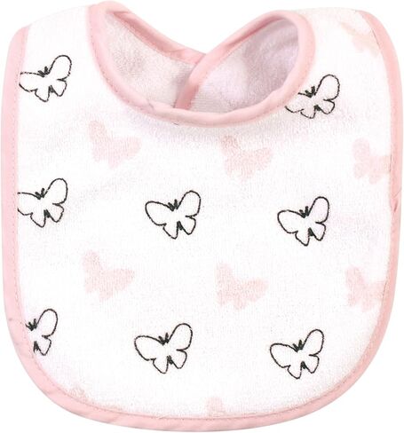 Hudson Baby Unisex Baby Cotton and Polyester Bibs, Moon And Back, One Size in Saudi Arabia