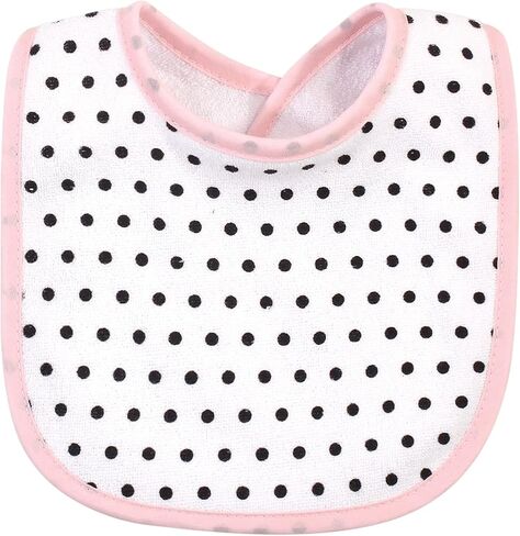 Hudson Baby Unisex Baby Cotton and Polyester Bibs, Moon And Back, One Size in Saudi Arabia