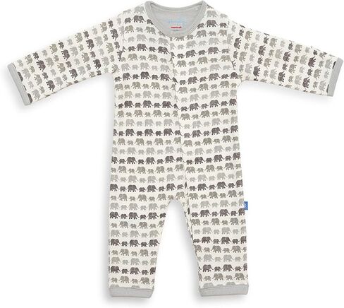 بيجامة ماجنتيك مي سيمبلي قطعة واحدة + مجموعة ملابس أطفال من القطن العضوي مع قفل مغناطيسي سريع (عبوتان) in Kuwait