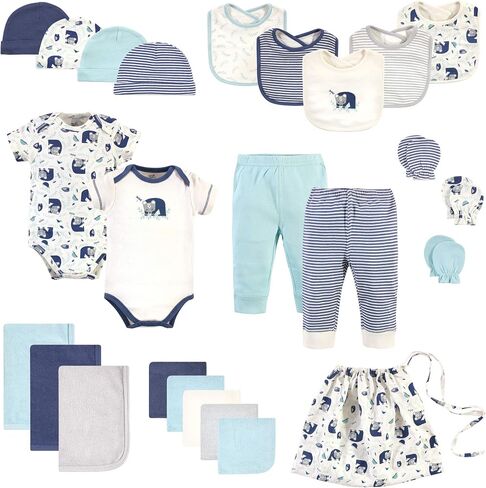 Touched by Nature Unisex Baby Organic Cotton Layette Set and Giftset in Saudi Arabia