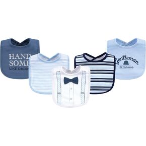 Little Treasure Unisex Baby Cotton Bibs, Holiday Bow Ties, One Size in Saudi Arabia