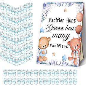 مجموعة ألعاب صيد اللهايات للأطفال، تتضمن علامة خشبية لصيد اللهايات للأطفال و100 لهاية أطفال من الأكريليك الأزرق، مجموعة هدايا لعبة استحمام الطفل لفكرة الصبي والفتاة in Kuwait