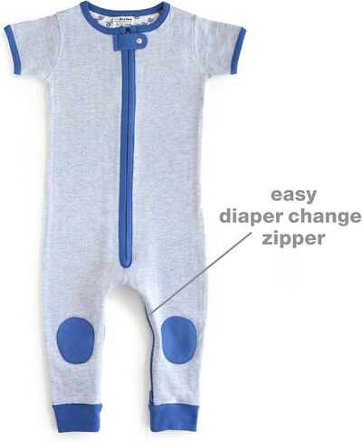 Baby Deedee Short Sleeve 1 Piece Footless Romper Pajama in Kuwait