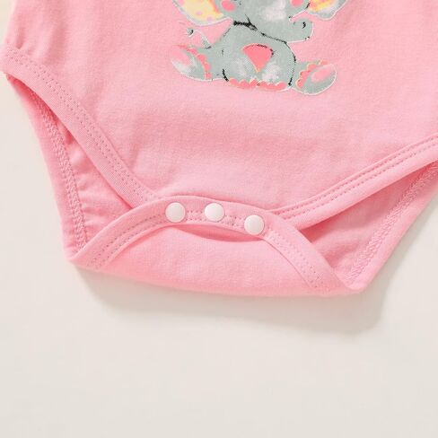 Happy Town Infant Baby Girls Boys Grandma's Little Peanut Short Sleeve Romper Bodysuit Causal Outfits in Saudi Arabia
