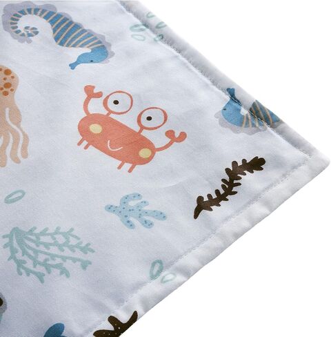 بطانية أطفال من POSENPRO للأولاد والبنات، بطانية أطفال من القطيفة الناعمة مع ظهر منقط، بطانية جميلة بطبقة مزدوجة للأطفال الصغار لعربة الأطفال وسرير الأطفال، 30 × 40 بوصة in Kuwait