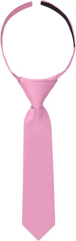 Jacob Alexander Infant's Toddler's 8" Pretied Solid Color Hook and Loop Band Tie in Saudi Arabia
