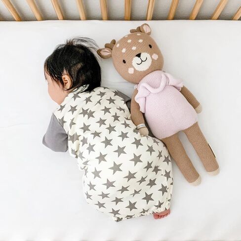 Unisex Baby Long Sleeve Gown Sleep Sack, Ultra Soft Nightgown, Newborn Reversible Mittens in Saudi Arabia
