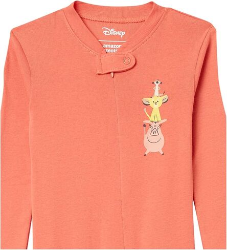 Amazon Essentials Disney l Marvel l Star Wars Unisex Toddlers and Babies' Snug-Fit Cotton Footed Pajamas, Multipacks in Saudi Arabia