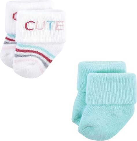 Hudson Baby Unisex Baby Cotton Rich Newborn and Terry Socks, Strawberry 8-Pack, 6-12 Months in Saudi Arabia