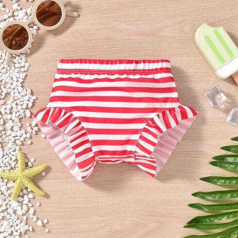 HINTINA Newborn Baby Girl Long Sleeve Swimsuit Bathing Suit with Hat in Saudi Arabia