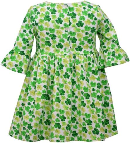 Bonnie Jean Girl's St Patrick's Day Dress - Green Shamrock Dress for Baby, Toddler and Little Girls in Saudi Arabia