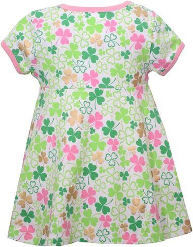 Bonnie Jean Girl's St Patrick's Day Dress - Green Shamrock Dress for Baby, Toddler and Little Girls in Saudi Arabia