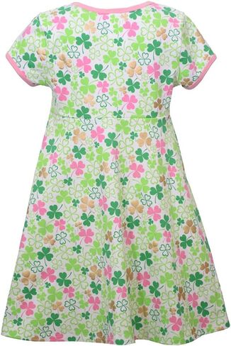 Bonnie Jean Girl's St Patrick's Day Dress - Green Shamrock Dress for Baby, Toddler and Little Girls in Saudi Arabia