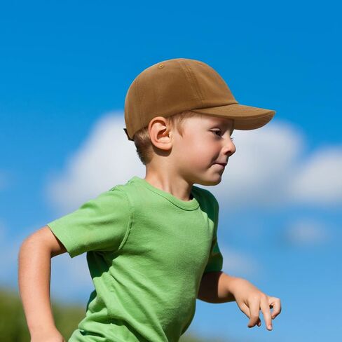 Olreco Toddler Baseball Hat Baby Baseball Cap Baby Ball Cap Infant Hat Toddler Caps Kids Trucker Hats for Boys Girls Cotton in Saudi Arabia