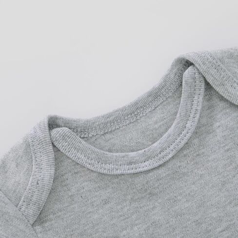 BonbonPomme للجنسين الطفل ارتداءها رومبير للرضيع العودة إلى المنزل قميص داخلي فارغ 0-24 شهرا in Kuwait