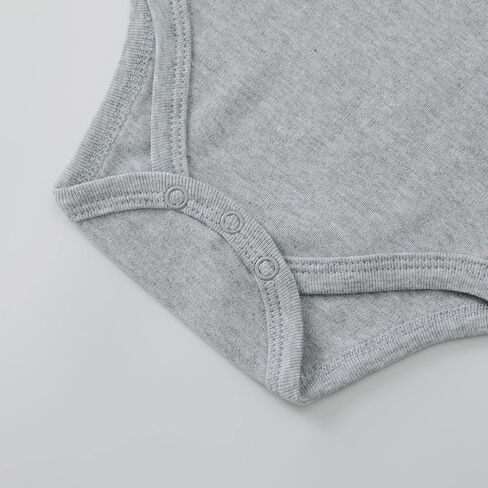 BonbonPomme للجنسين الطفل ارتداءها رومبير للرضيع العودة إلى المنزل قميص داخلي فارغ 0-24 شهرا in Kuwait