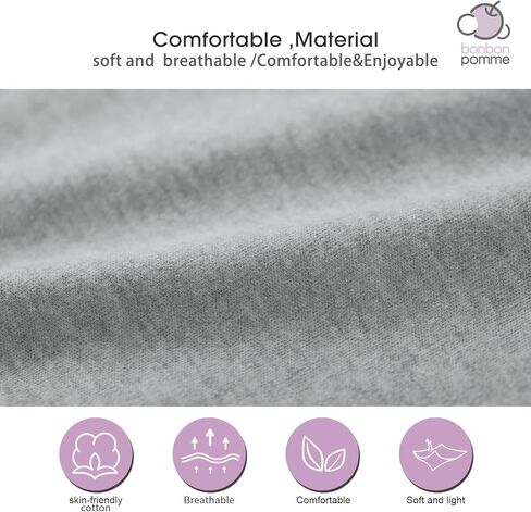 BonbonPomme للجنسين الطفل ارتداءها رومبير للرضيع العودة إلى المنزل قميص داخلي فارغ 0-24 شهرا in Kuwait