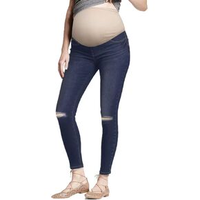 Hybrid & Company Maternity Women's Super Comfy Ultra Stretch Skinny Jeans