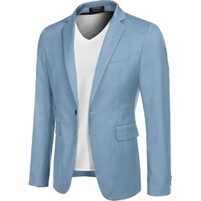 COOFANDY Mens Sport Coat Casual Blazer One Button Business Suit Jacket