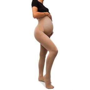 sofsy Women Opaque Maternity Tights - Stretchy Pantyhose for Pregnancy 50 Den [Made in Italy]