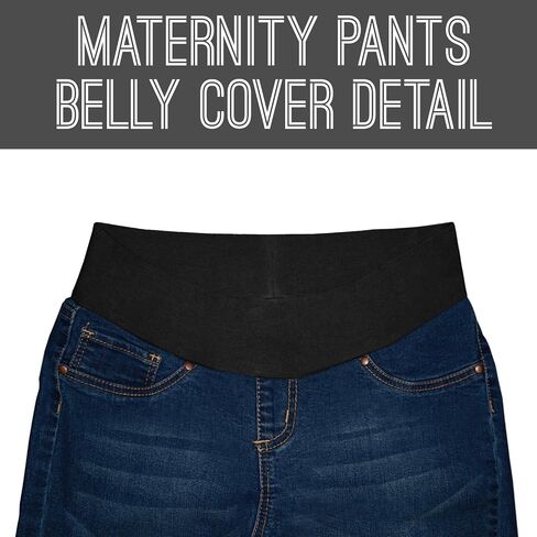 Hybrid & Company Ultimate Comfort Women's Maternity Slim Fit Stretch Jeans in Saudi Arabia