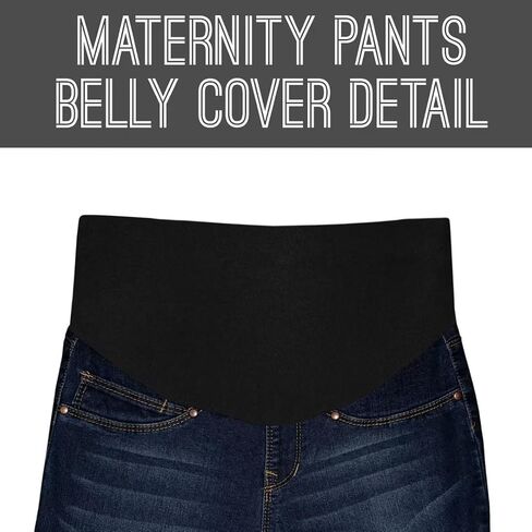 Hybrid & Company Maternity Women's Super Comfy Ultra Stretch Skinny Jeans in Kuwait