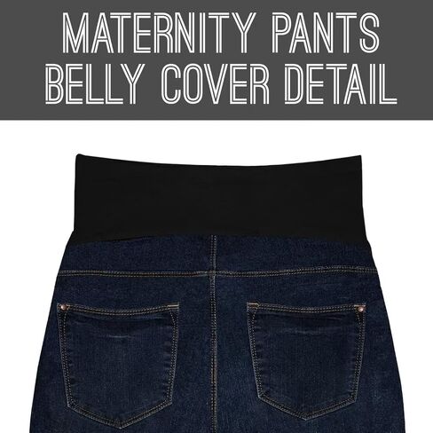 Hybrid & Company Maternity Women's Super Comfy Ultra Stretch Skinny Jeans in Kuwait