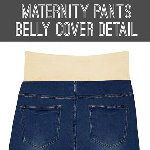 Hybrid & Company Maternity Women's Super Comfy Ultra Stretch Skinny Jeans in Kuwait